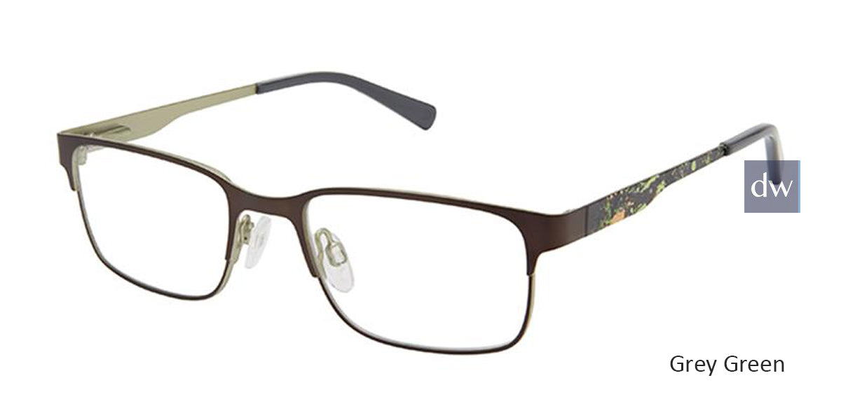 Grey Green Superflex Kids SFK-250 Eyeglasses