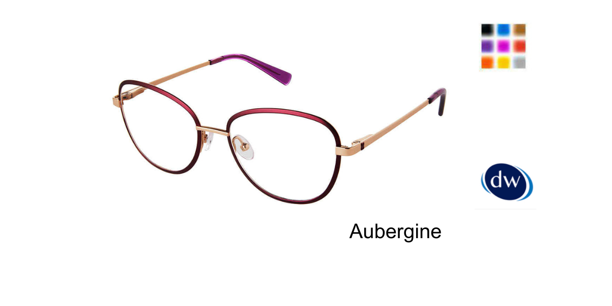 Aubergine Rose Gold
