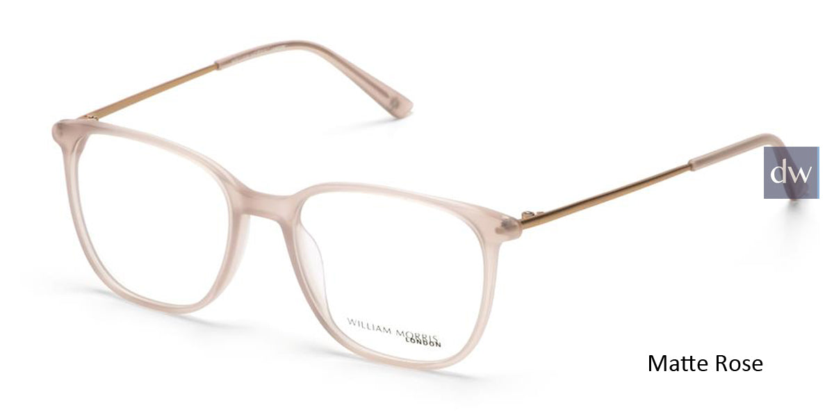 Matte Rose William Morris London WM50199 Eyeglasses.