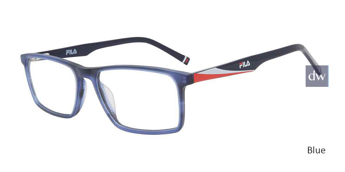 Blue Fila VFI178 Eyeglasses