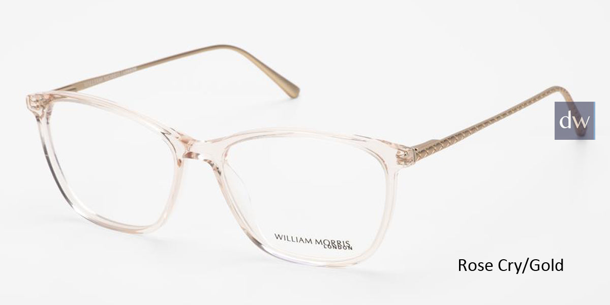 Rose Cry/Gold William Morris London WM50158 Eyeglasses.