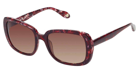 Burgundy Marble FYSH F-2014 Eyeglasses.
