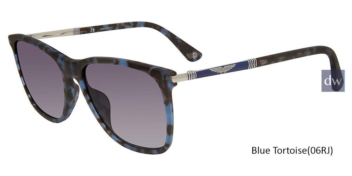 Blue Tortoise (06RJ) Police SPLD45 Sunglasses.