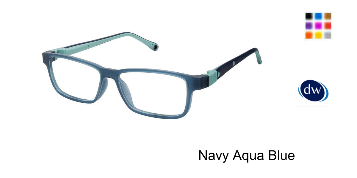 Navy Aqua Blue