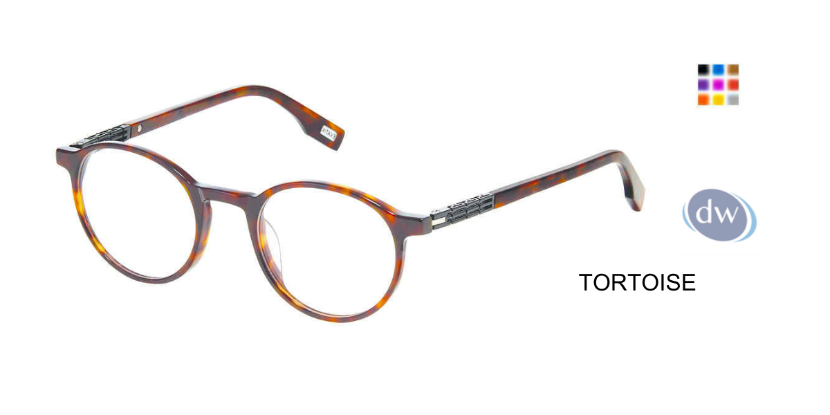 Evatik E-9210 Eyeglasses - Teenager TORTOISE