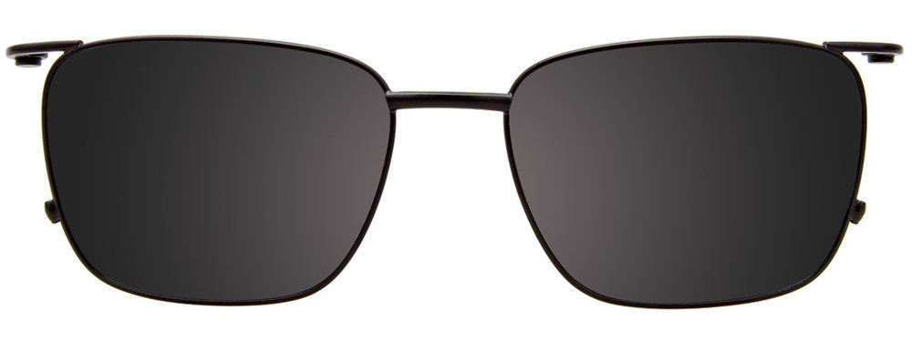 Black Dark Steel Matt Black Clip On