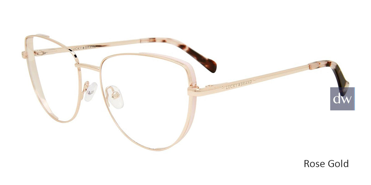 Rose Gold Lucky Brand VLBD122 Eyeglasses