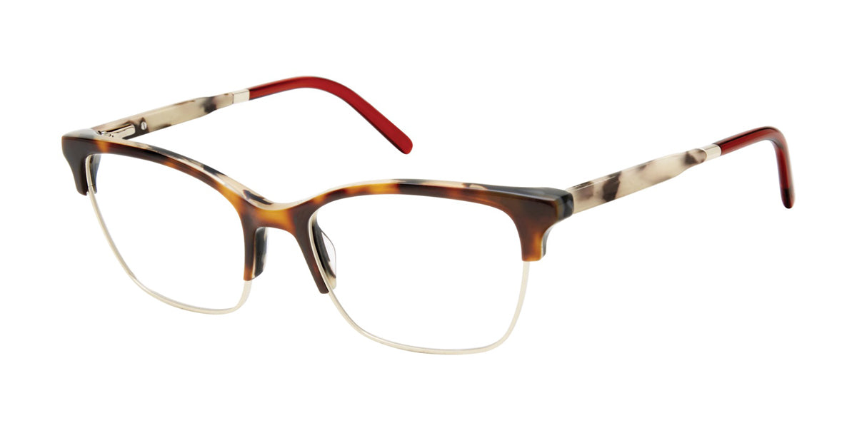 Tortoise/Gold Mini 761001 Eyeglasses.