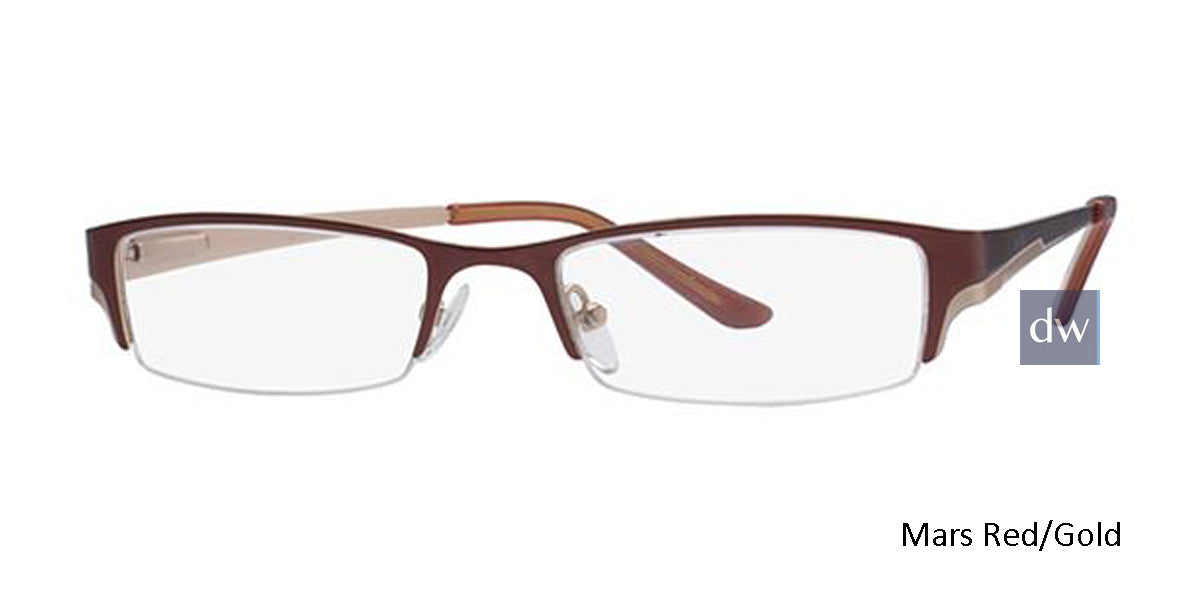 Mars Red/Gold K12 4042 Eyeglasses