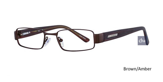 Brown/Amber K12 4054 Eyeglasses - Teenager