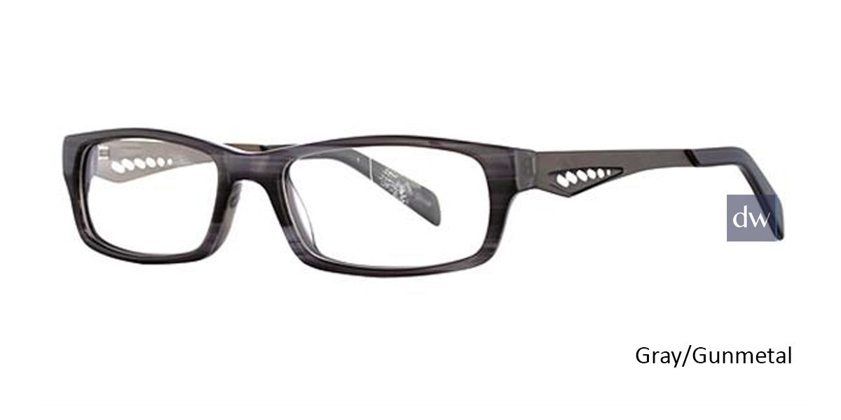 Gray/Gunmetal K12 4070 Eyeglasses - Teenager