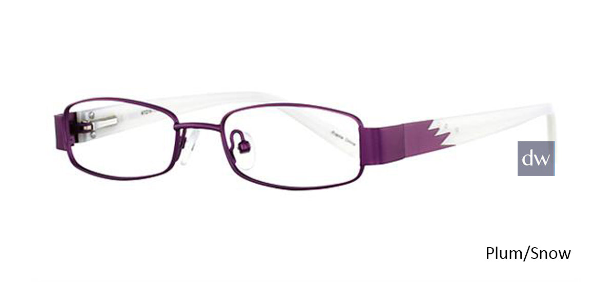Plum/Snow K12 4074 Eyeglasses