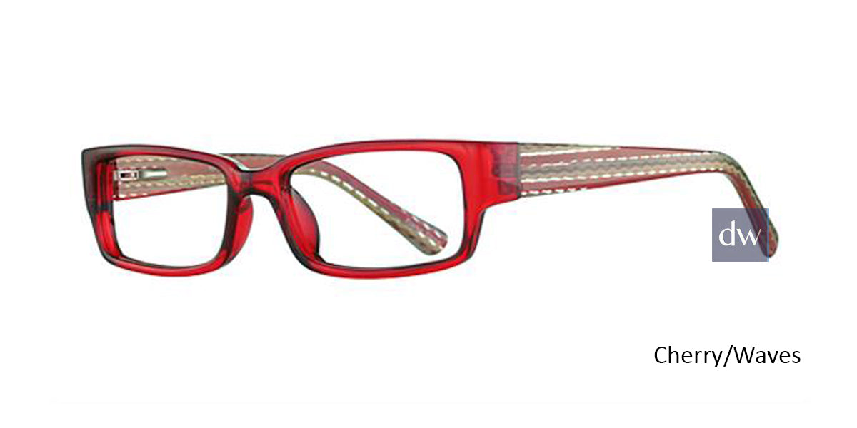 Cherry/Waves K12 4096 Eyeglasses - Teenager