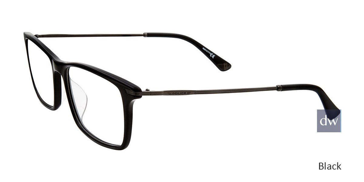 Black Police VPL473 Eyeglasses.