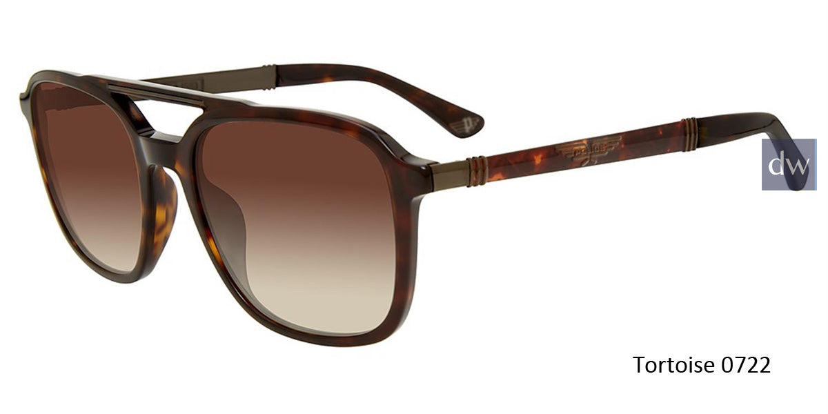 Tortoise(722) Police SPLA53 Sunglasses.