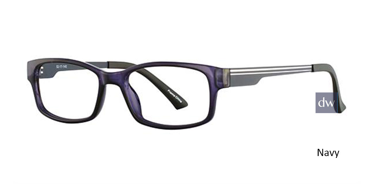 Navy K12 4603 Eyeglasses.