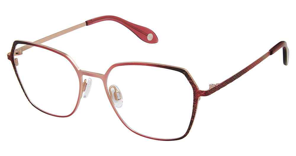 M209-BLUSH-ROSE-GOLD Fysh F-3701 Eyeglasses