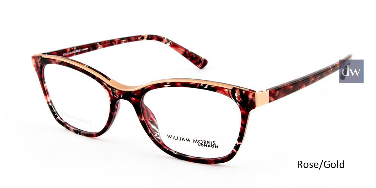 Rose/Gold William Morris London WM50141 Eyeglasses - Teenager.