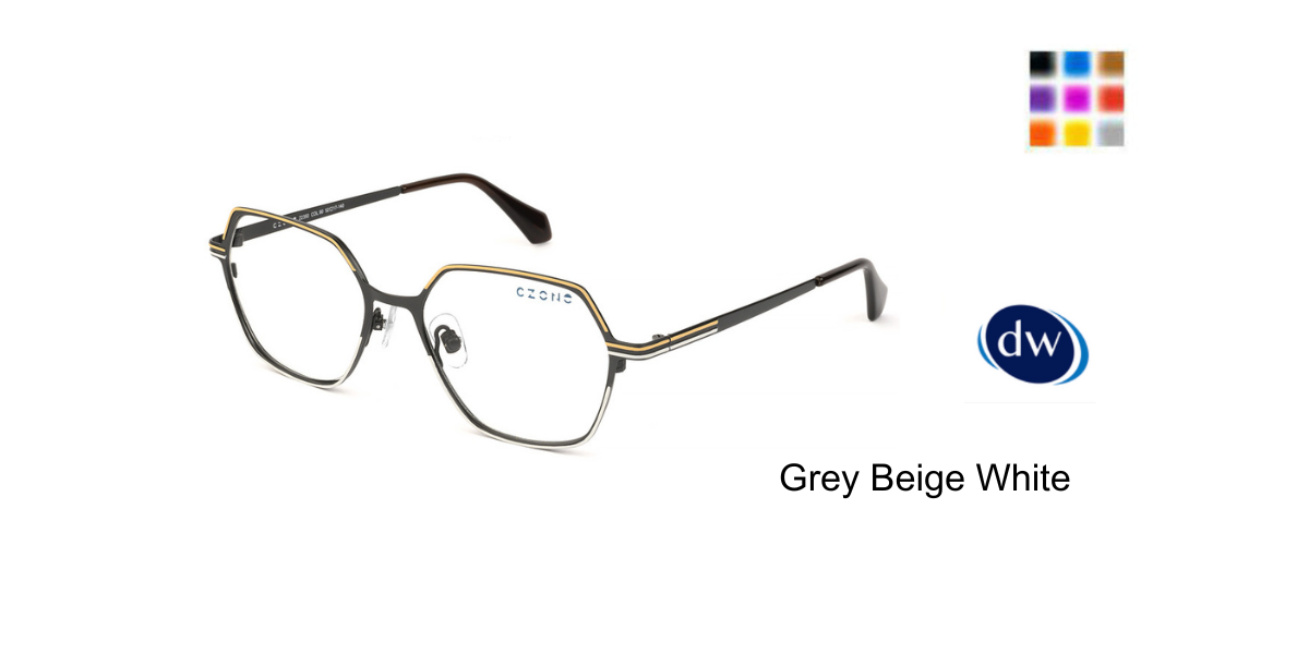 Grey Beige White