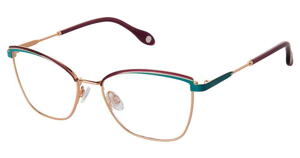S204-OCEAN-EGGPLANT Fysh F-3697 Eyeglasses