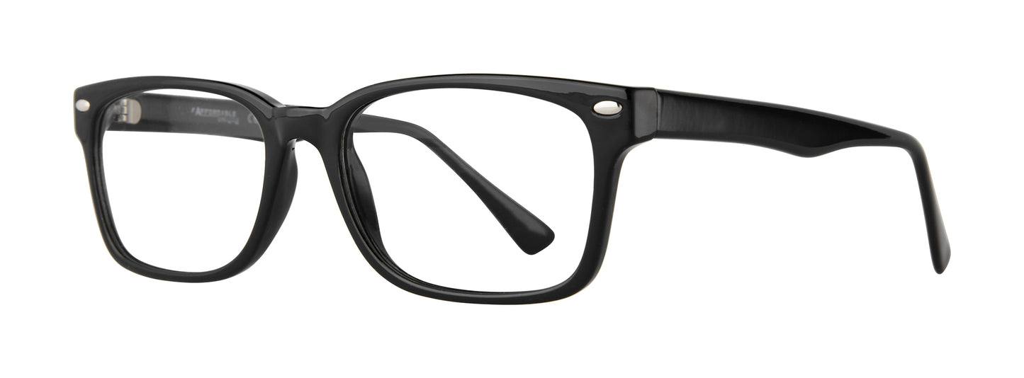 Black Affordable Designs Alpha Eyeglasses