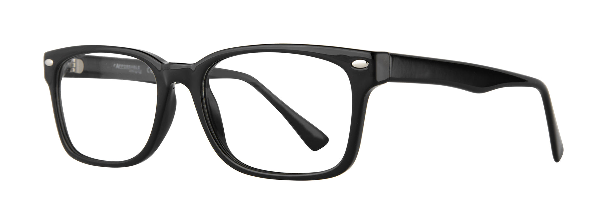 Black Affordable Designs Alpha Eyeglasses