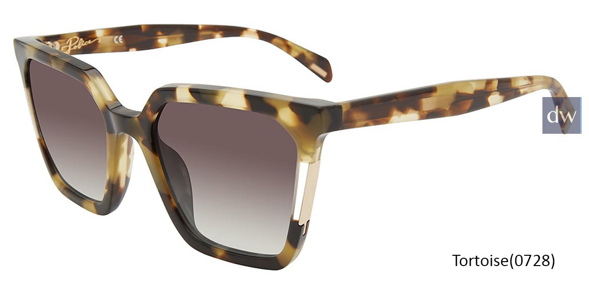 Tortoise (0728) Police SPLD33 Sunglasses.