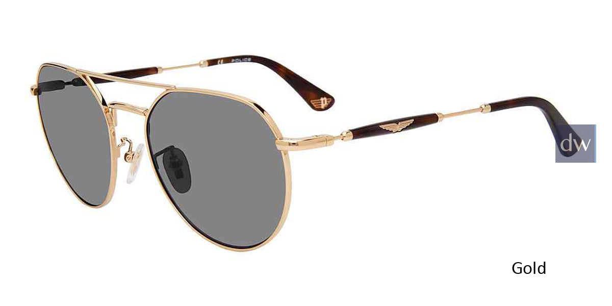 Gold Police SPLF14 Sunglasses.