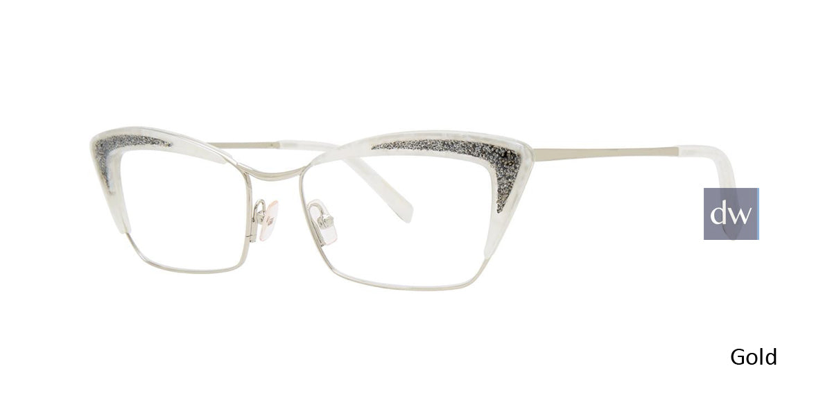 Gold Vera Wang VA49 Eyeglasses.