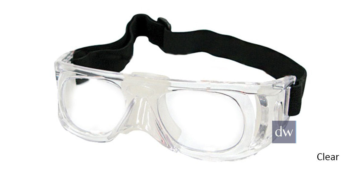 Clear Capri PRORX PLAY BALL Eyeglasses.