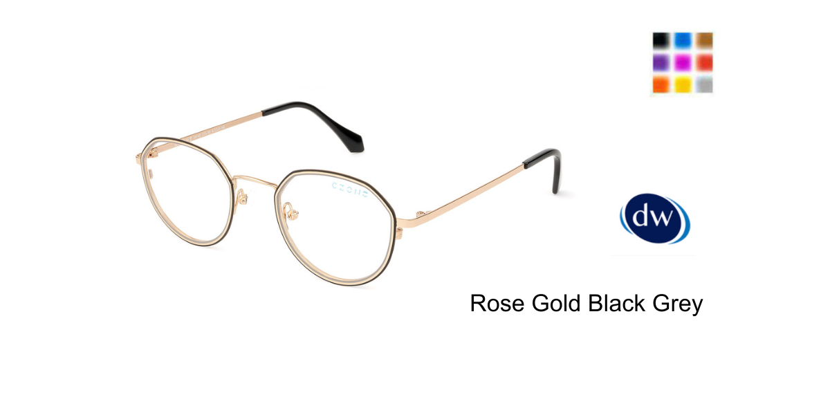 Rose Gold Black Grey