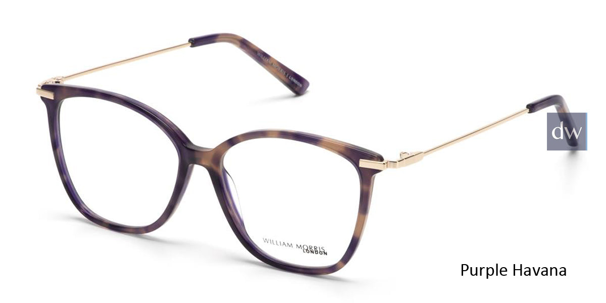 Purple Havana William Morris London WM50185 Eyeglasses.