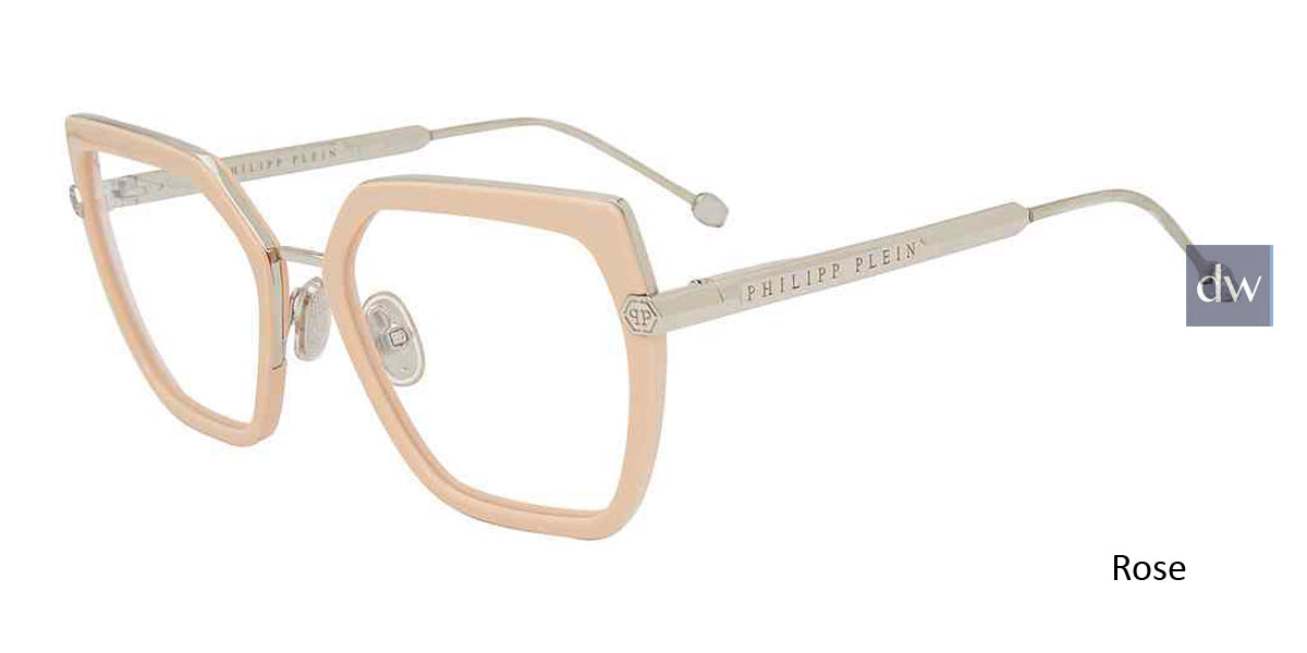 Rose Philipp Plein VPP036S Eyeglasses.