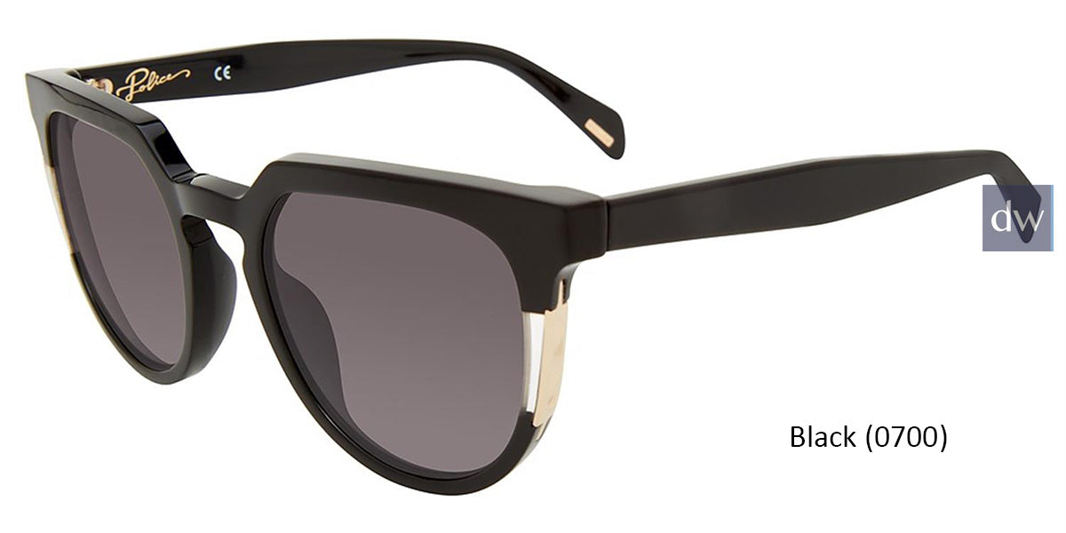 Black (0700) Police SPLD34 Sunglasses.