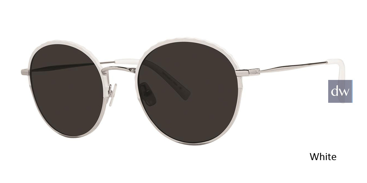 White Vera Wang V485 Sunglasses.