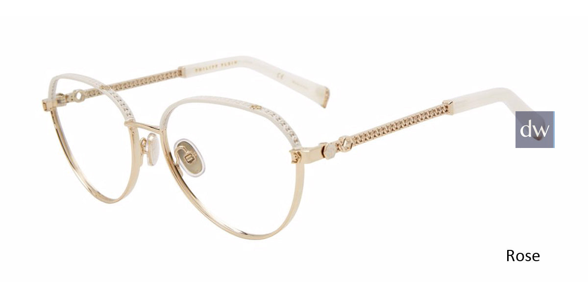 Rose Philipp Plein VPP035S Eyeglasses.