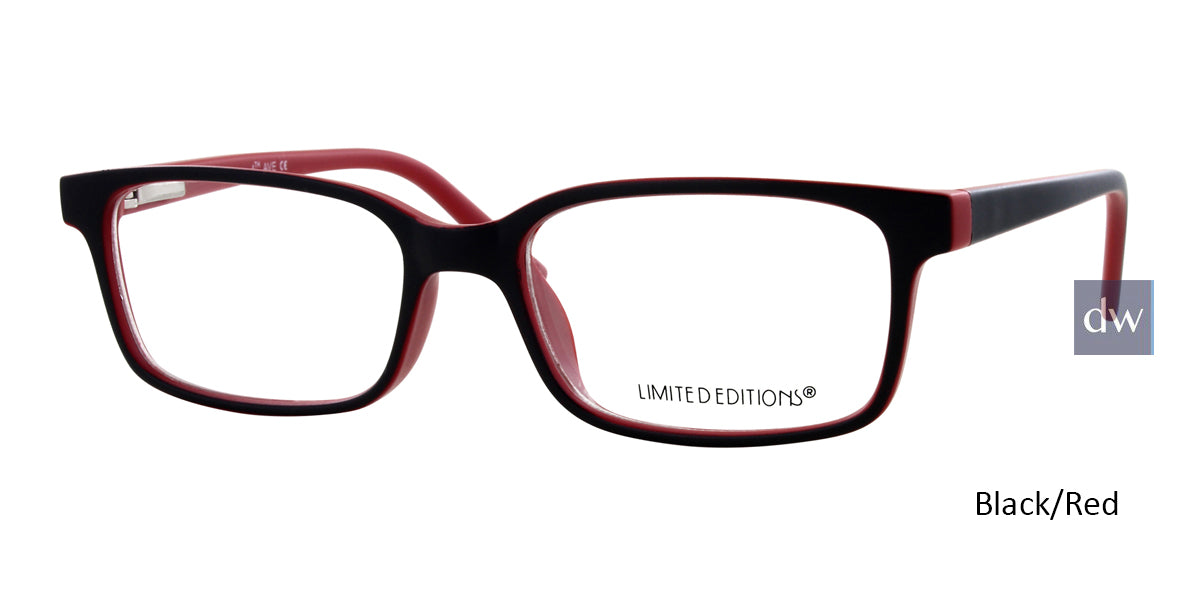 Black/Red Limited Edition 4TH AVE Eyeglasses
