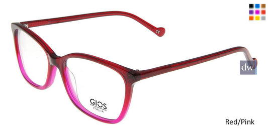 Red/Pink Gios Italia GRF500089 Eyeglasses