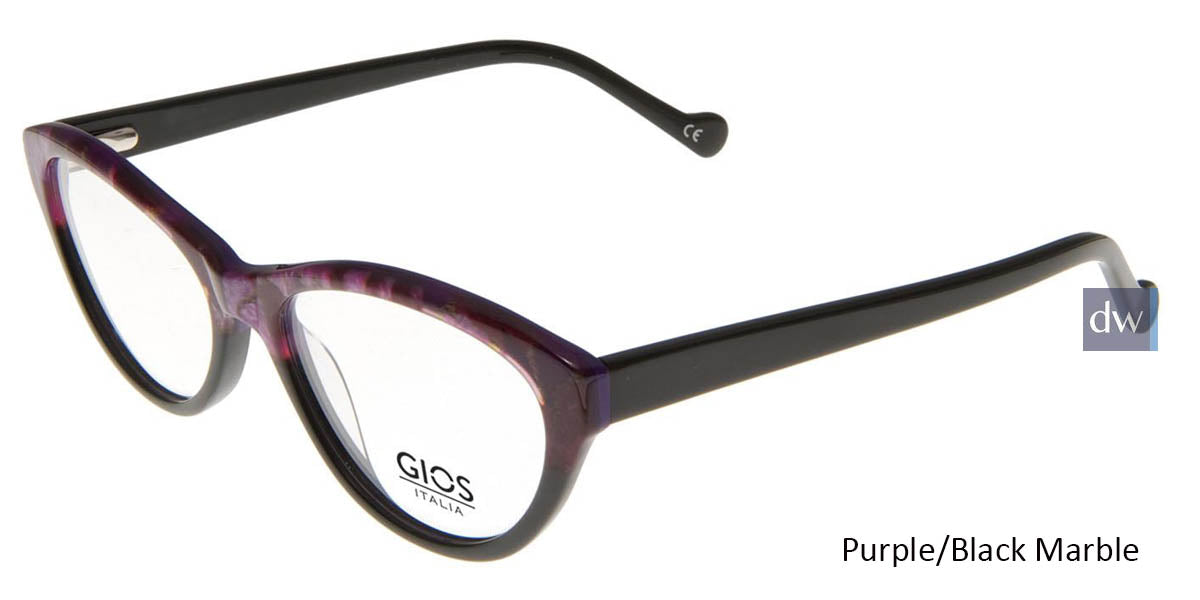 Purple/Black Marble Gios Italia GRF500092 Eyeglasses