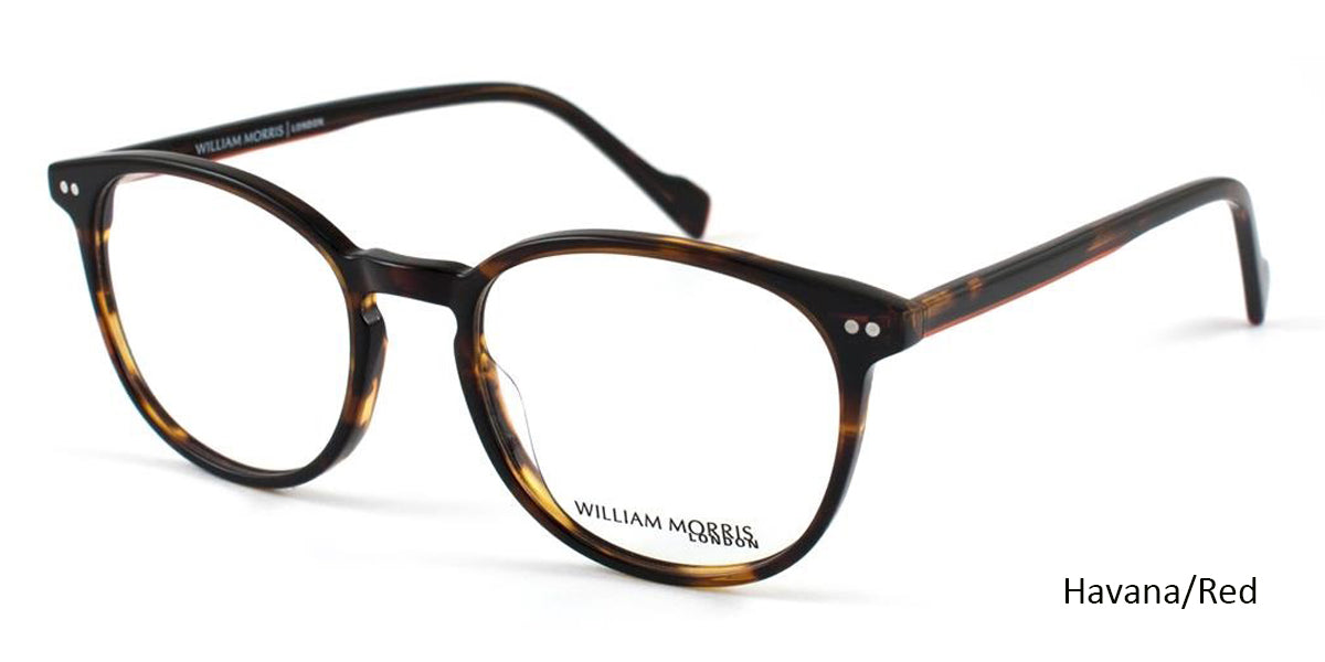 Havana/Red William Morris London WM50025 Eyeglasses.