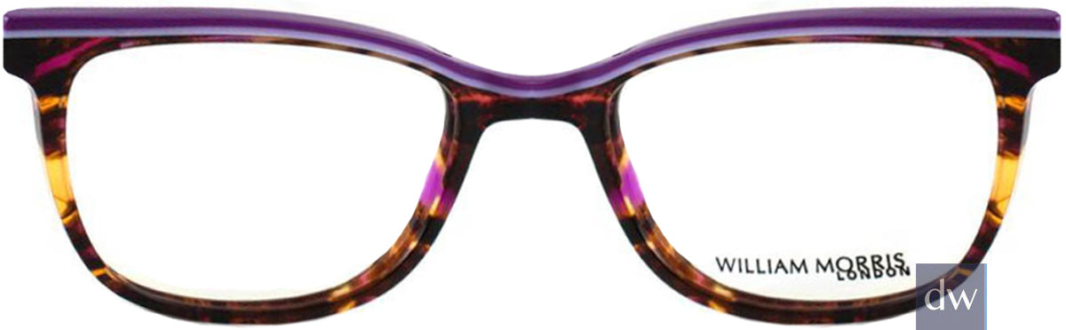 Purple Marble William Morris London WM50036 Eyeglasses.