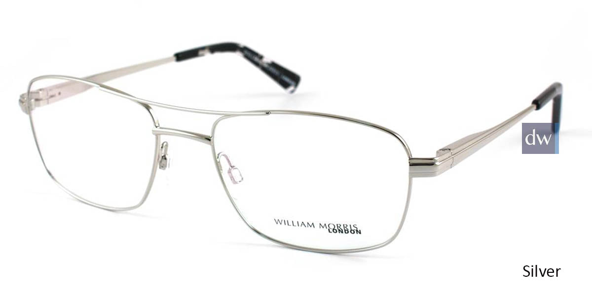 Silver William Morris London WM50045 Eyeglasses.