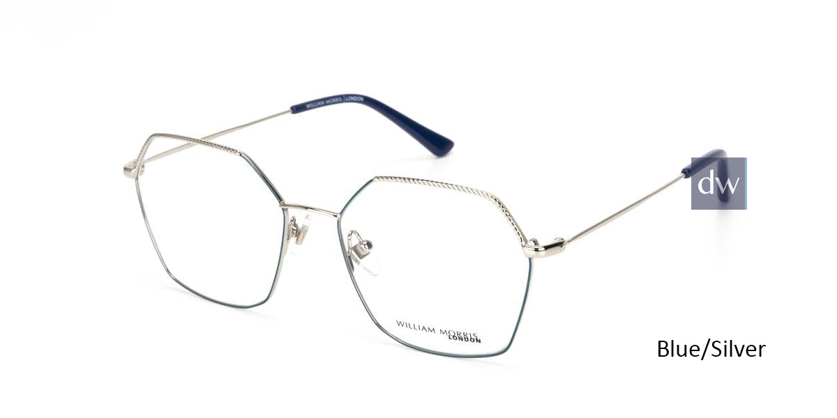 Blue/Silver William Morris London WM50148 Eyeglasses.