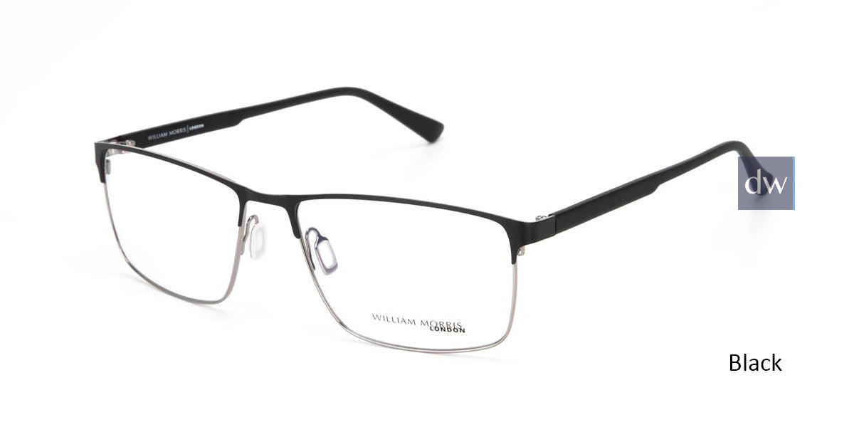 Black William Morris London WM50154 Eyeglasses.