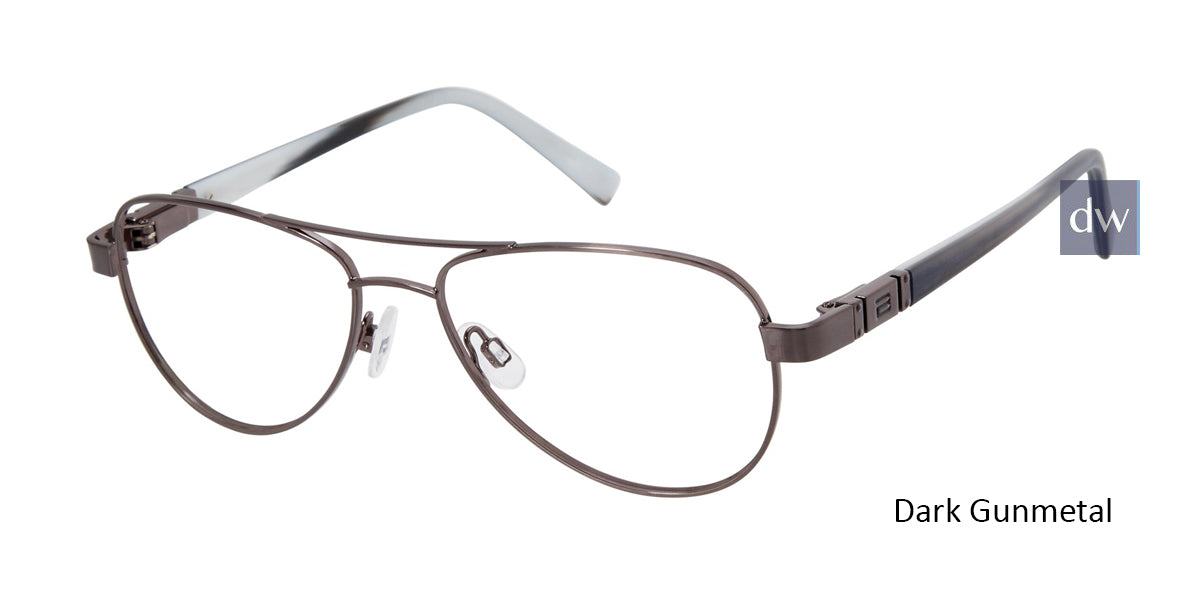 Dark Gunmetal Buffalo BM503 Eyeglasses.