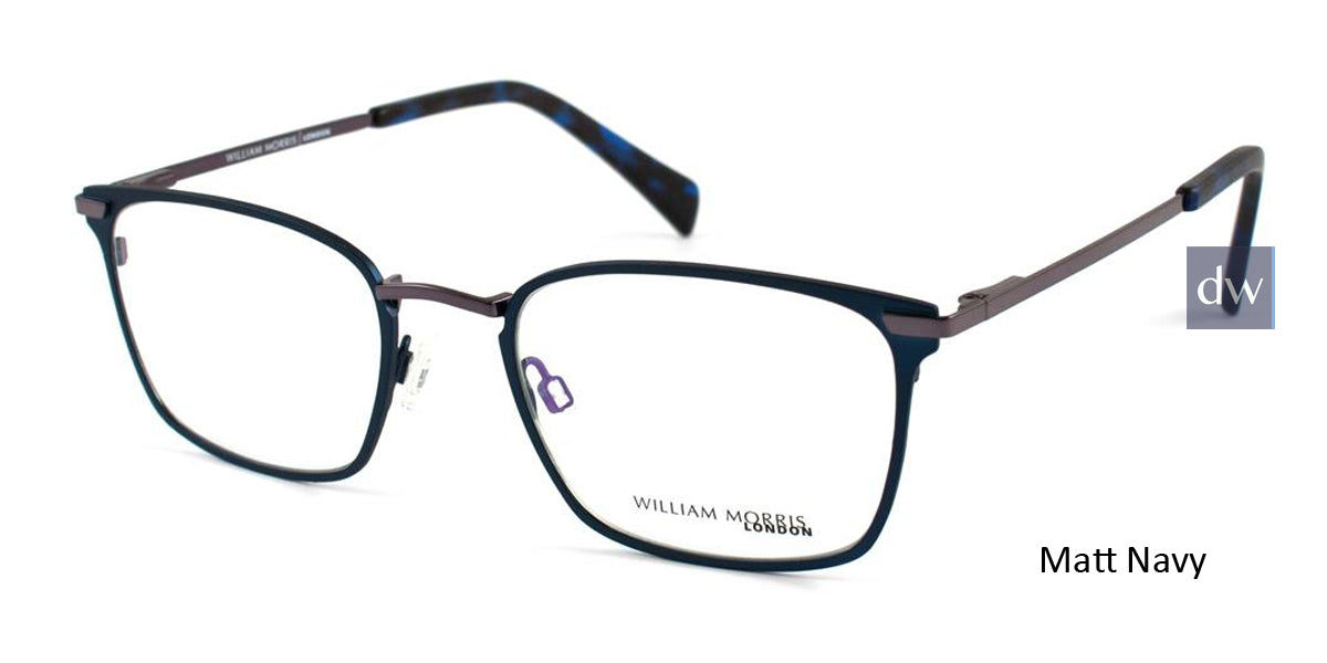 Matt Navy William Morris London WM50038 Eyeglasses.