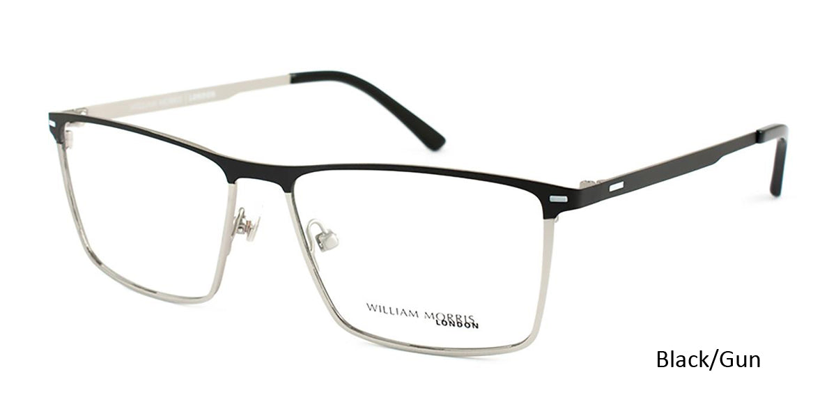 Black/Gun William Morris London WM6997 Eyeglasses.