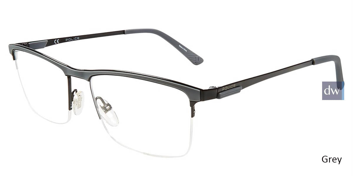 Grey Police VPL564 Eyeglasses.
