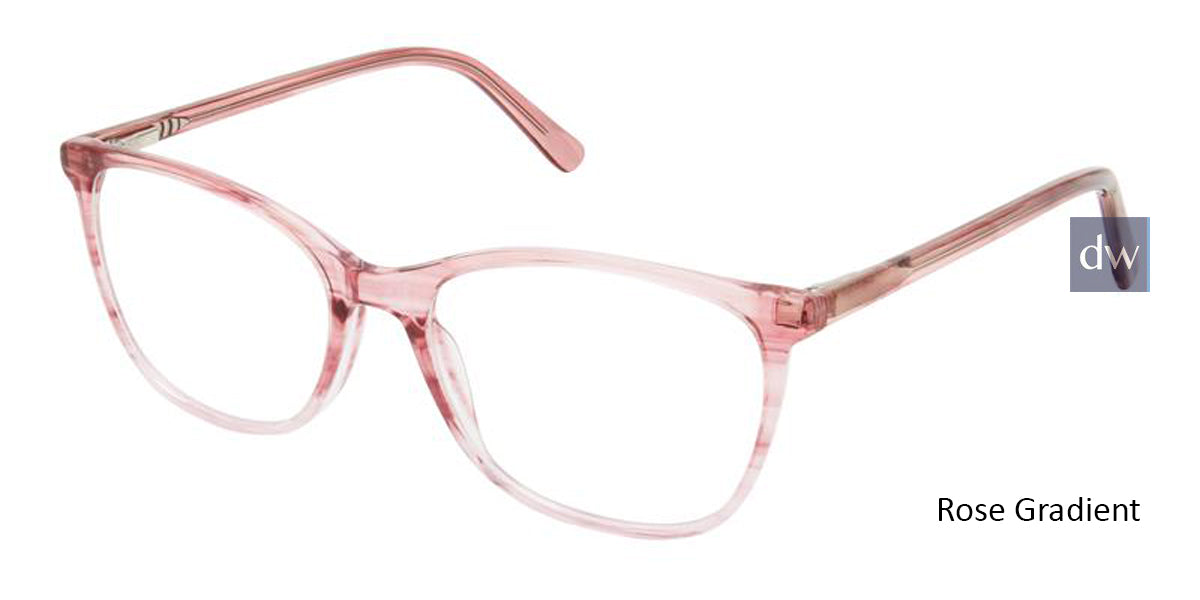 Rose Gradient Superflex SF-566 Eyeglasses.