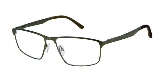 Dark Olive c03 Champion FL1004 Fleet Titanium Eyeglasses.